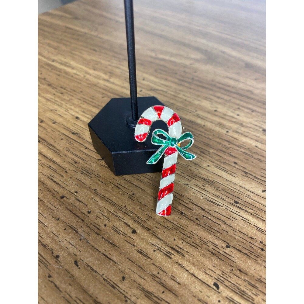 Candy Cane Brooch
